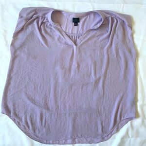 Lightly worn light lavender blouse